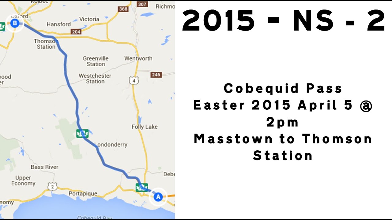 Cobequid highway toll pass exits tch scotia 45km nova shots section along between